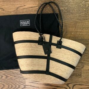 Altuzarra Watermill Large Raffia Tote